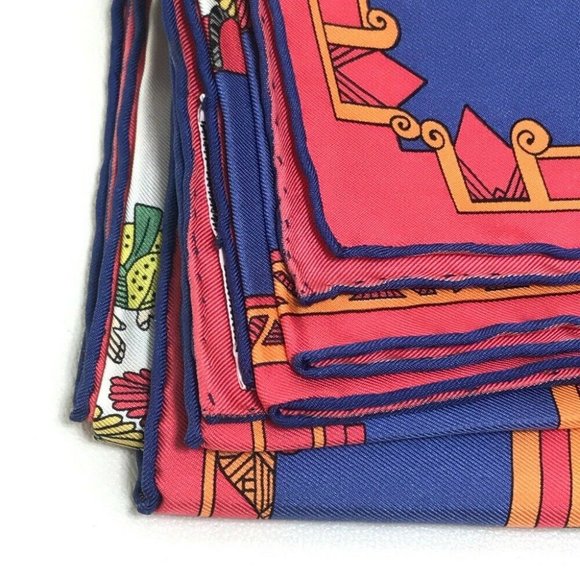 Authentic HERMES Carre90 ASTRES et SOLEILS ethnic Scarf silk Scarves/Wraps Multi - Picture 8 of 8